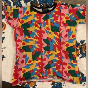 Nooworks Multicolor Geometric Kids Tee